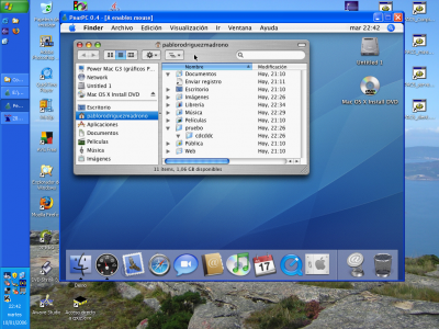 Mac OS X en Windows